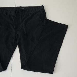 KREW Men's Black Chinos